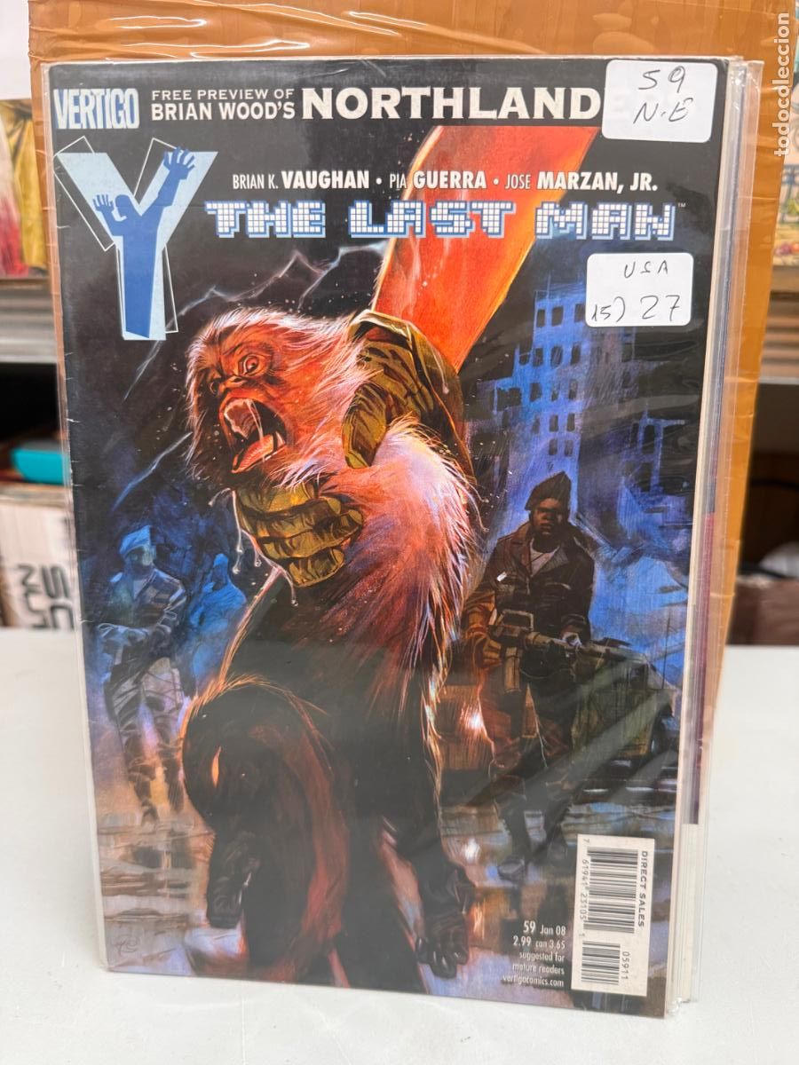 C&oacute;mics: Y THE LAST MAN NUMERO 59 EN INGLES - Foto 1