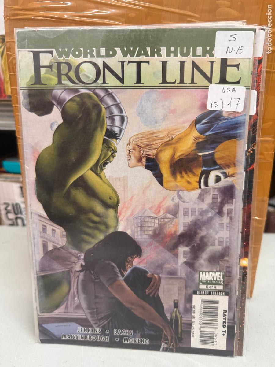C&oacute;mics: WORLD WAR HULKS NUMERO 5 EN INGLES