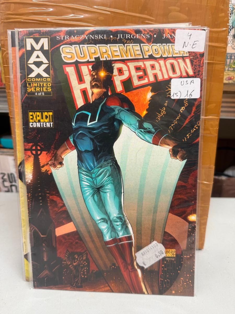 C&oacute;mics: SUPREME POWER HYPERION NUMERO 4 EN INGLES