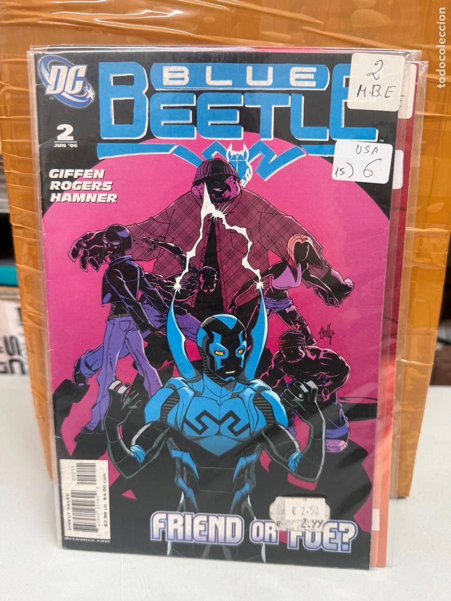 C&oacute;mics: BLUE BEETLE NUMERO 2 EN INGLES