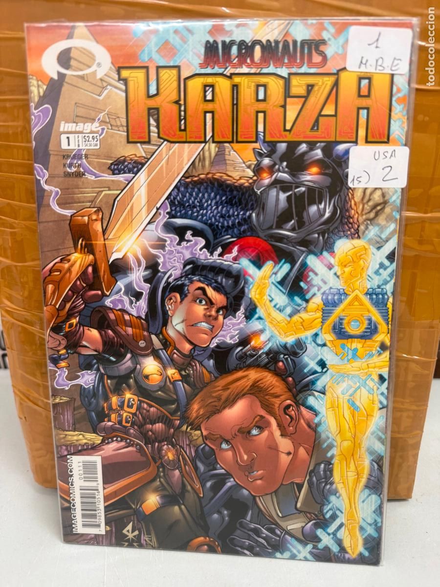 C&oacute;mics: MICRONAUTS KARZA NUMERO 1 EN INGLES