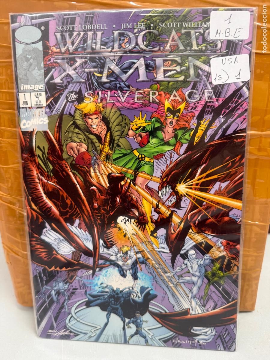 C&oacute;mics: WILDCATS X-MEN NUMERO 1 EN INGLES