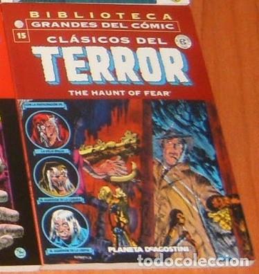 C&oacute;mics: CLASICOS DEL TERROR . BIBLIOTECA GRANDES DEL COMIC . N&ordm;s . 15 . FORUM