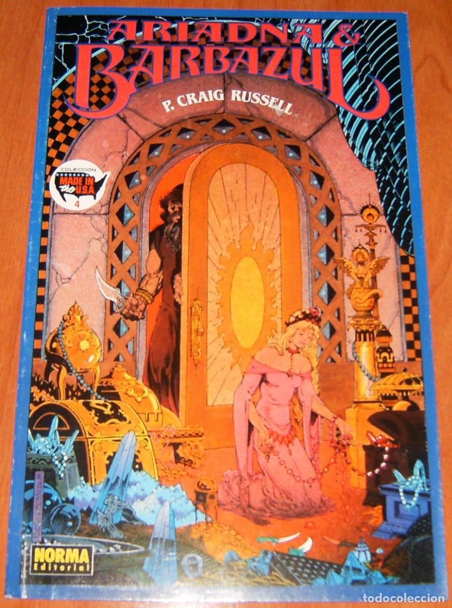 C&oacute;mics: ARIADNA & BARBAZUL . N&Uacute;MERO &Uacute;NICO . NORMA EDITORIAL . P. GRAIG RUSSELL