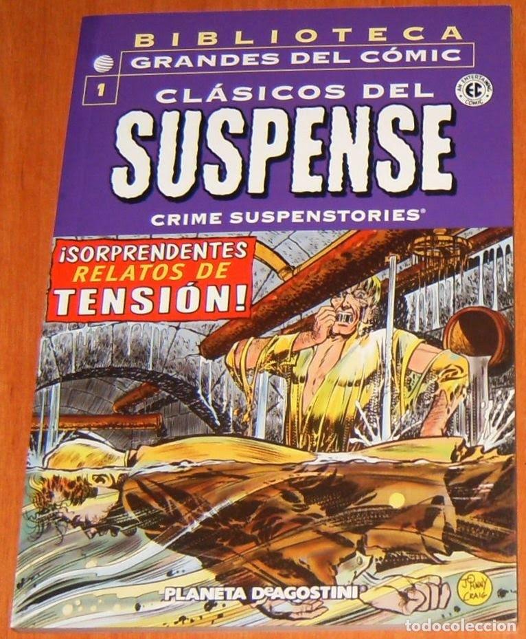 C&oacute;mics: CLASICOS DEL SUSPENSE . BIBLIOTECA GRANDES DEL COMIC . N&ordm; 1 . FORUM