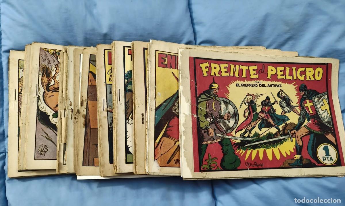 C&oacute;mics: El Guerrero del Antifaz - 40 tebeos antiguos originales
