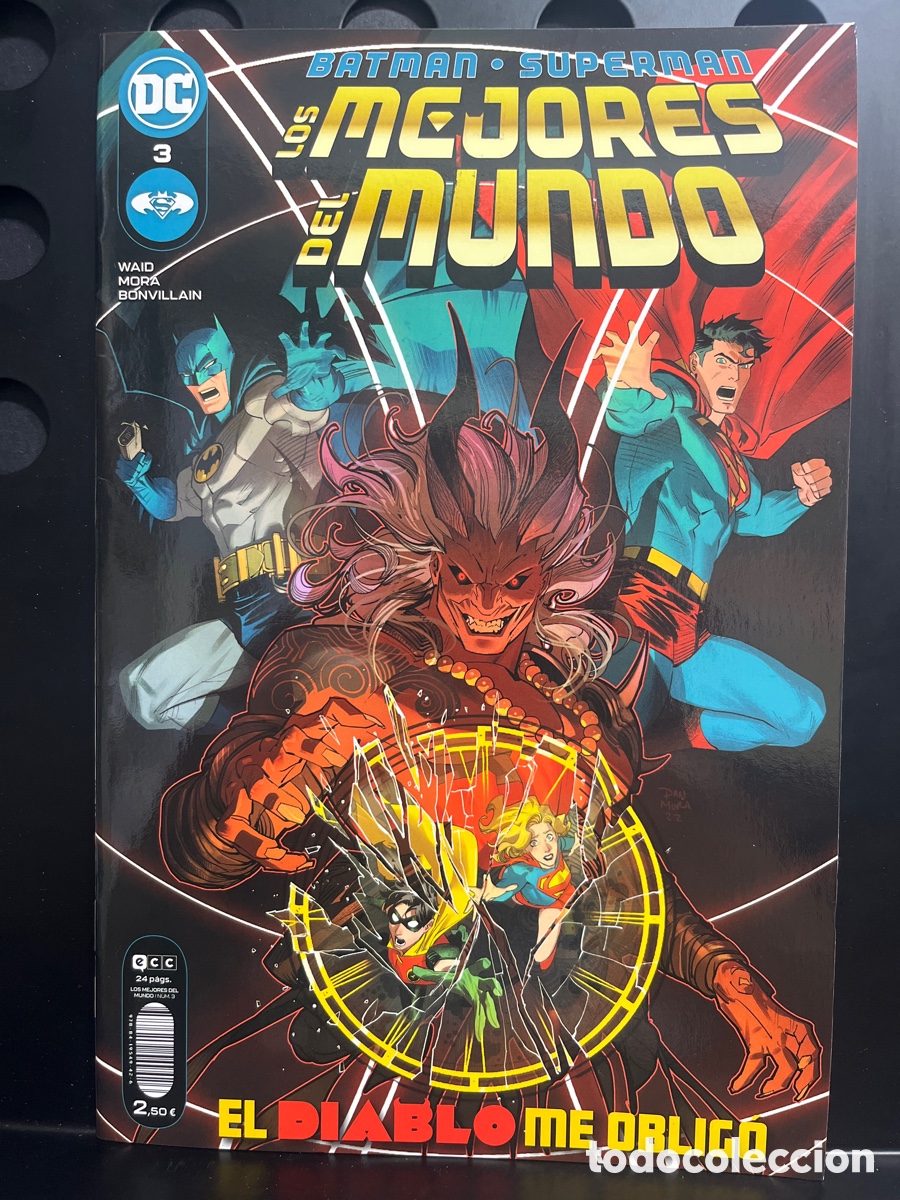 C&oacute;mics: BATMAN & SUPERMAN : LOS MEJORES DEL MUNDO N.3 EL DIABLO NEZHA DC ECC ( 2022/&hellip; )