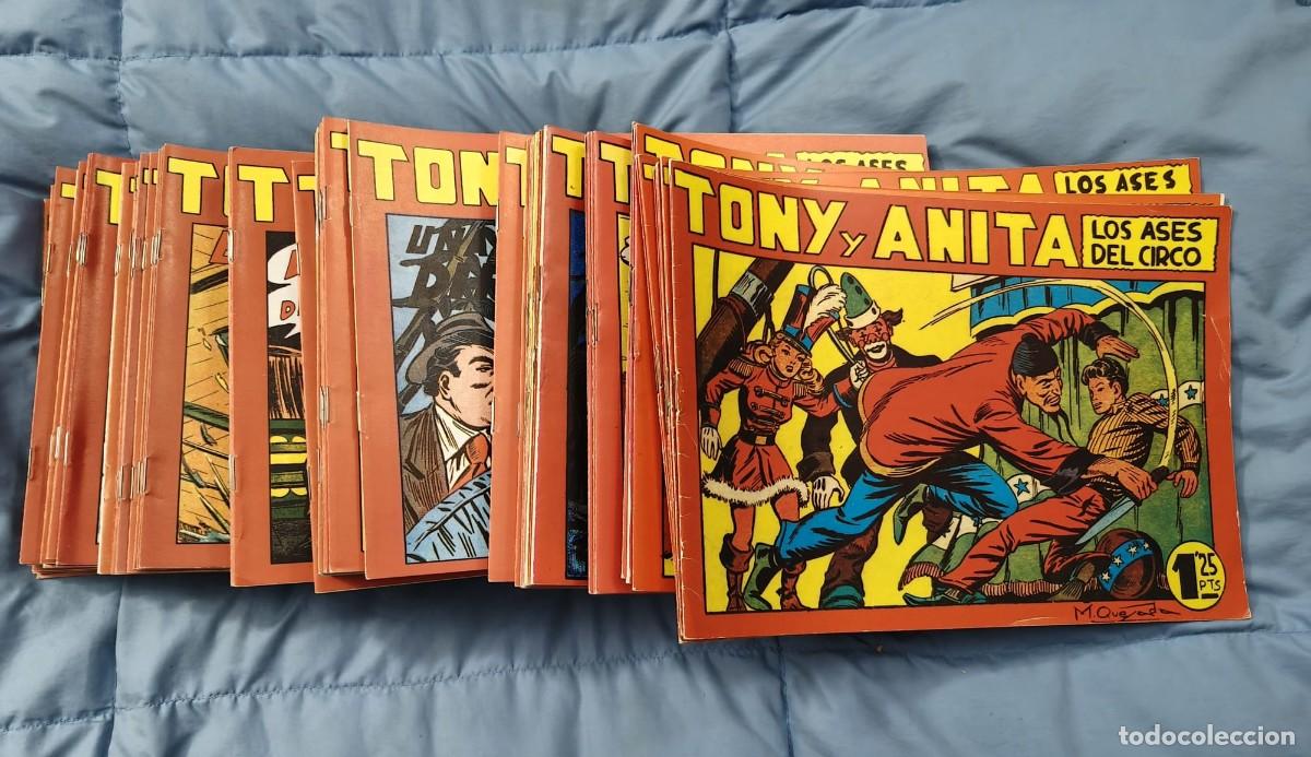 C&oacute;mics: TONY Y ANITA | COLECCI&Oacute;N COMPLETA | LOS ASES DEL CIRCO | TEBEO ANTIGUO