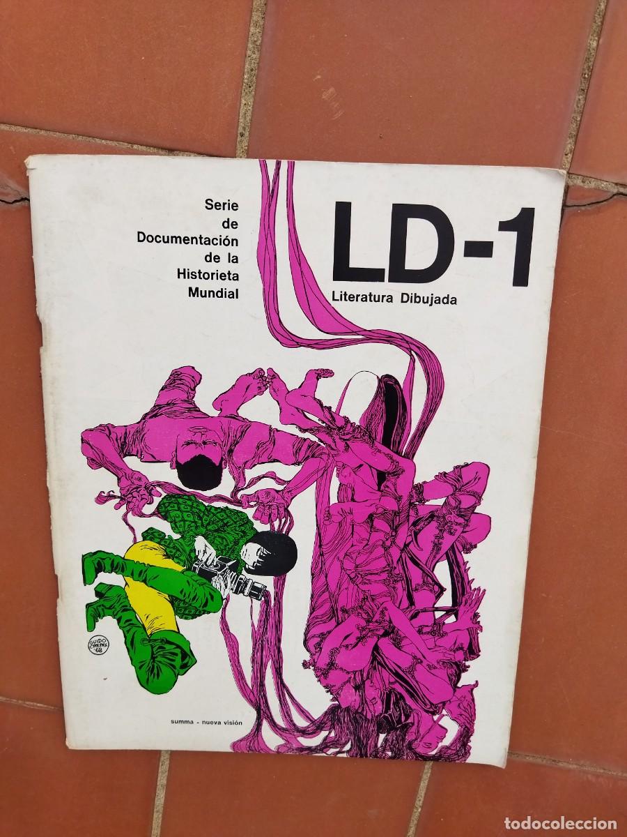 C&oacute;mics: comic serie de documentacion de la historieta mundial LD-1 LITERATURA DIBUJADA a&ntilde;o 1968 summa