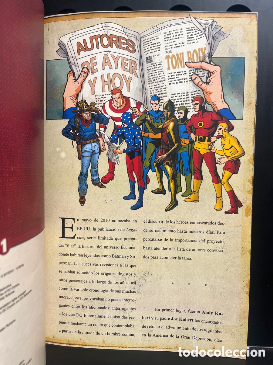 C&oacute;mics: LEGADOS N.1 HISTORIA DEL UNIVERSO DC ECC ( 2012 ) - Foto 3