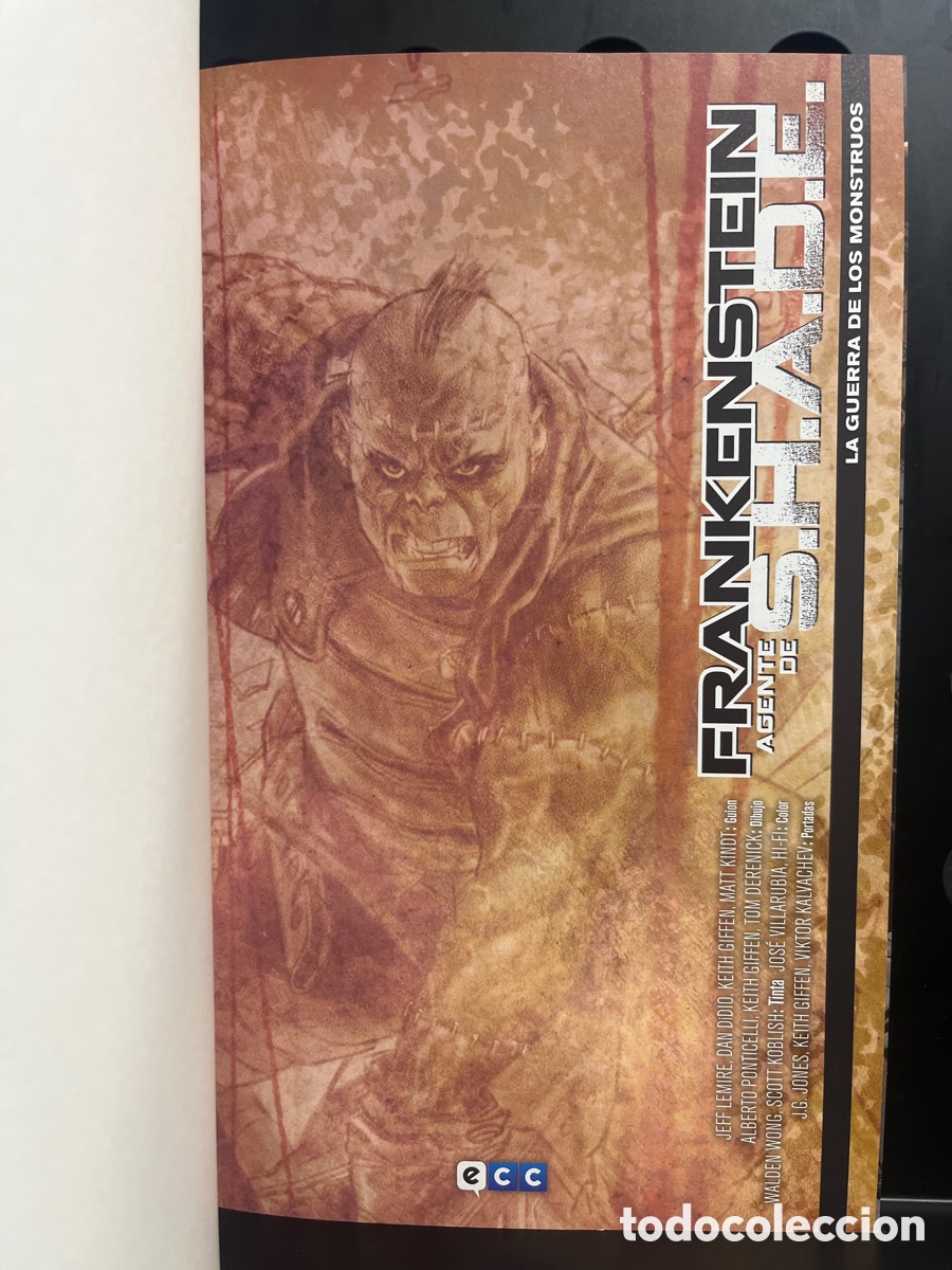 C&oacute;mics: FRANKENSTEIN AGENTE DE SHADE : LA GUERRA DE LOS MONSTRUOS DC ECC S.H.A.D.E. ( 2013 ) - Foto 3