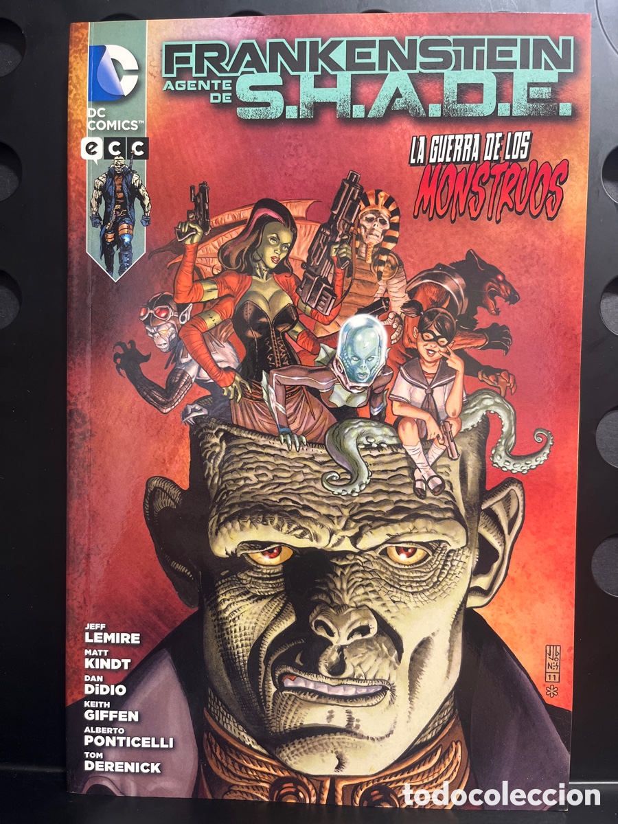 C&oacute;mics: FRANKENSTEIN AGENTE DE SHADE : LA GUERRA DE LOS MONSTRUOS DC ECC S.H.A.D.E. ( 2013 ) - Foto 1