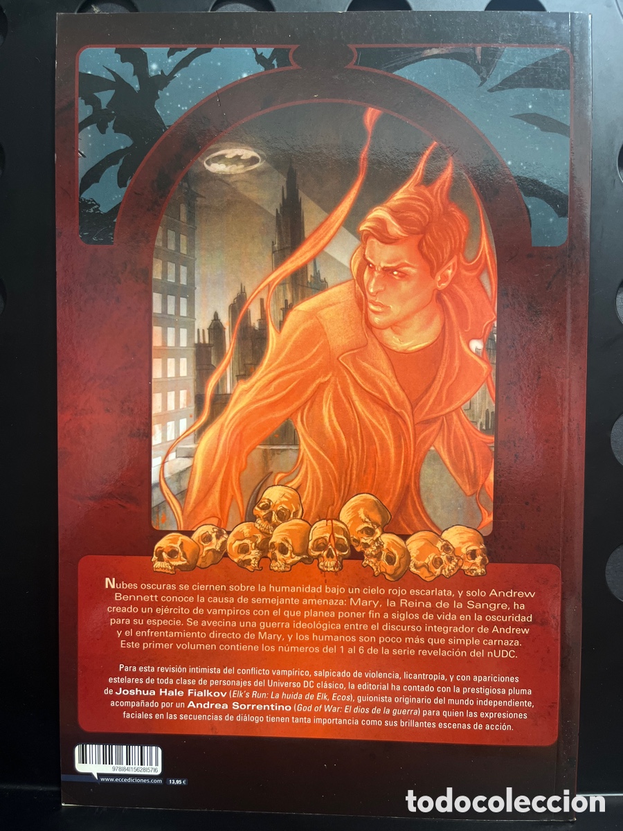C&oacute;mics: YO , VAMPIRO N.1 AMOR IMPURO DC ECC ( 2012/2013 ) - Foto 2