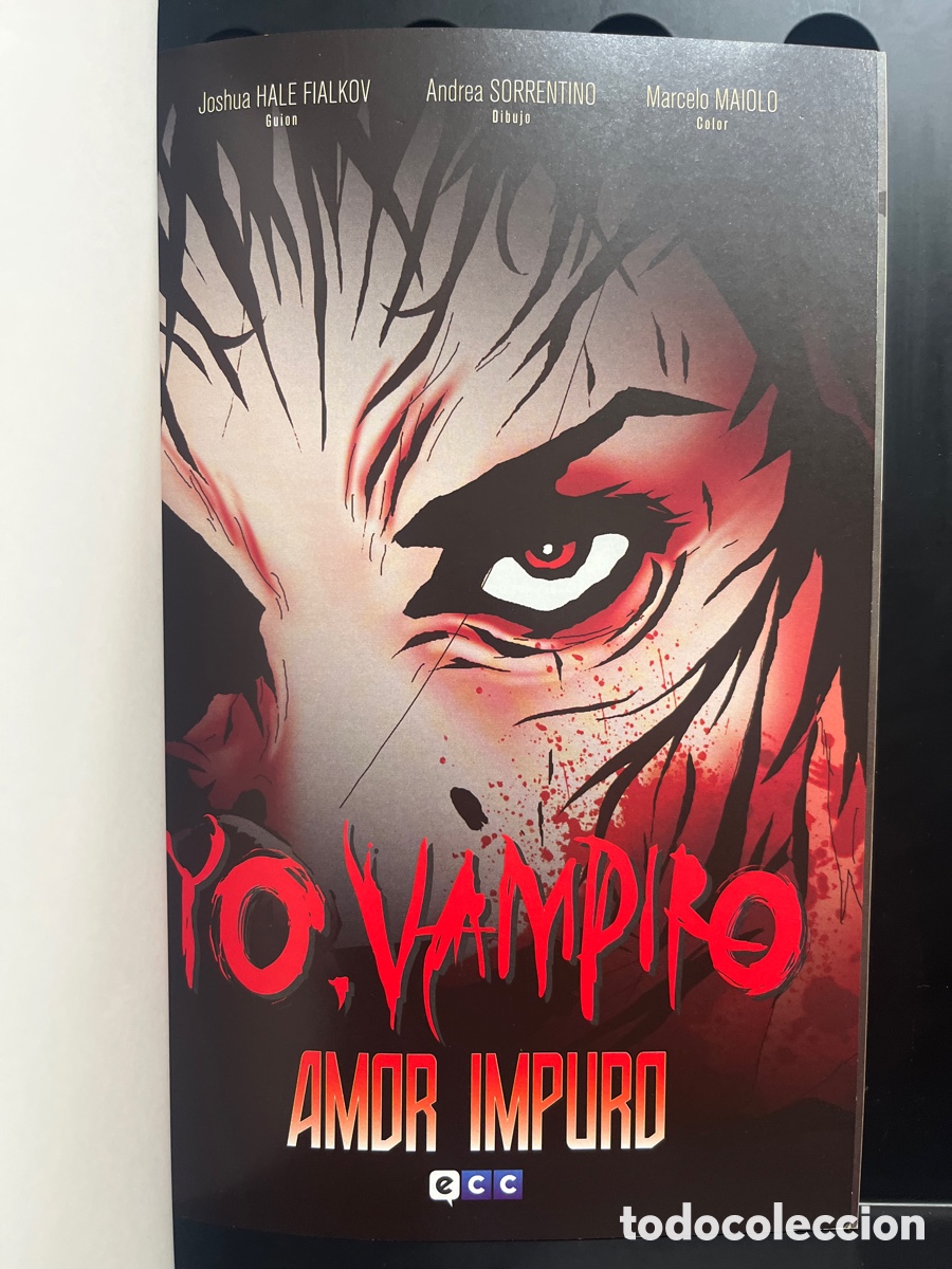 C&oacute;mics: YO , VAMPIRO N.1 AMOR IMPURO DC ECC ( 2012/2013 ) - Foto 3