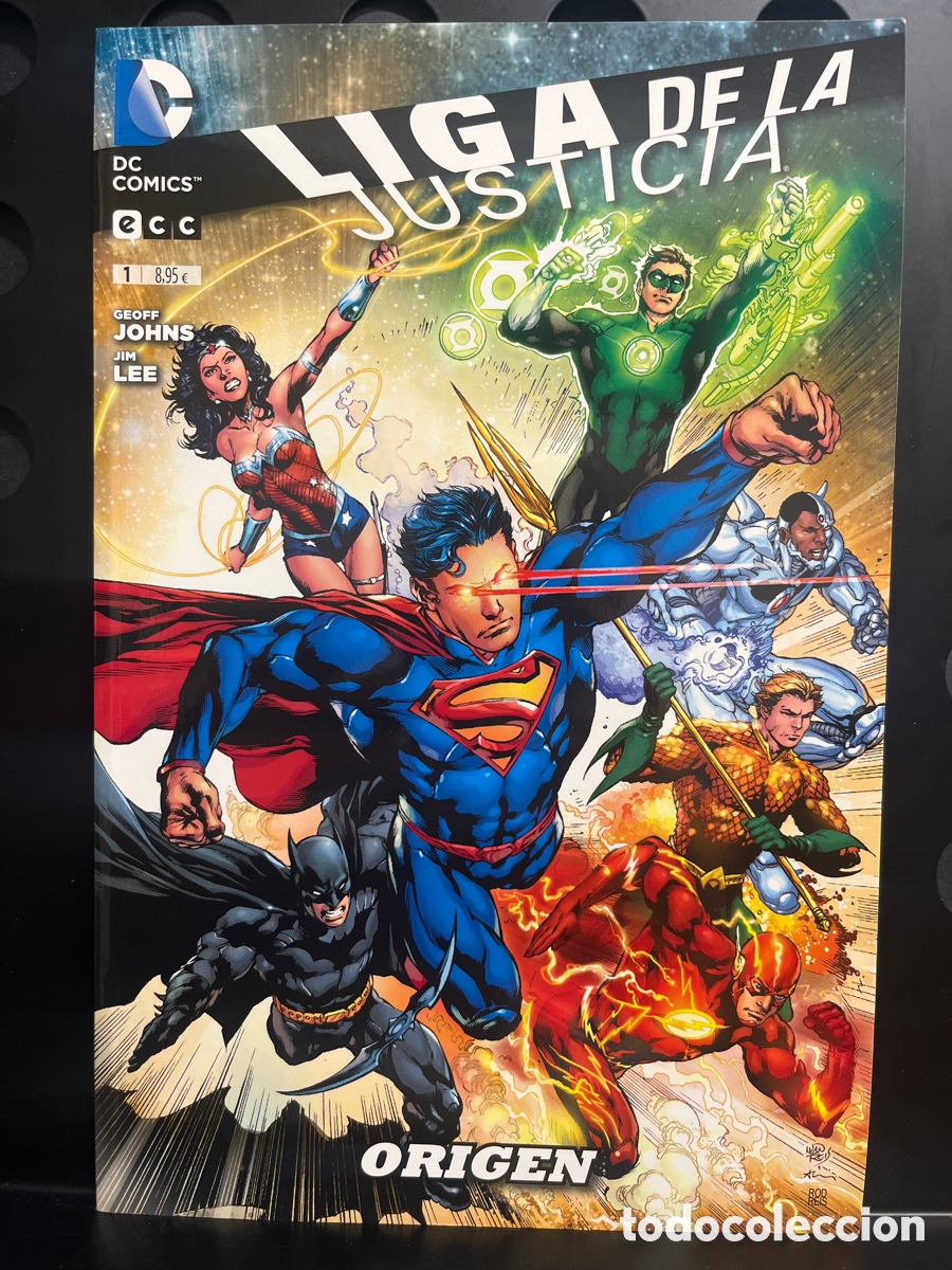 C&oacute;mics: LIGA DE LA JUSTICIA N.1 ORIGEN NUEVO UNIVERSO DC ECC ( 2013/2017 )