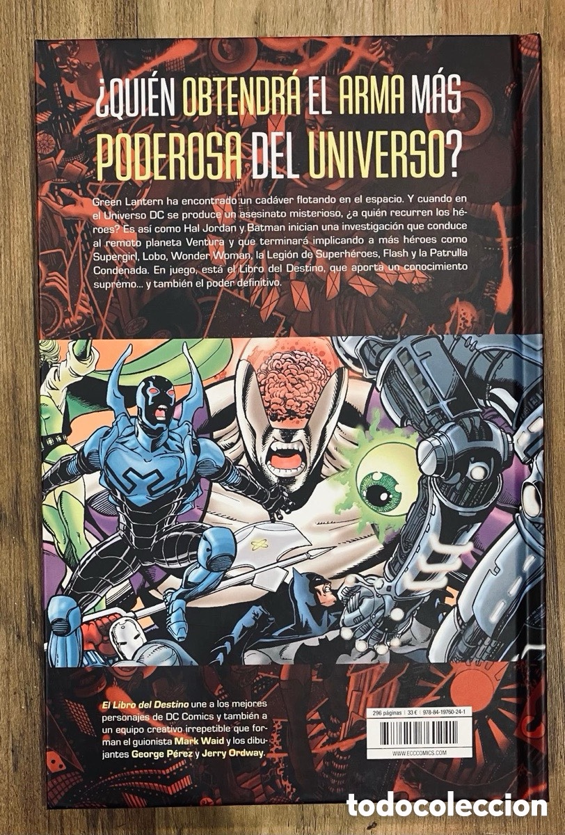 C&oacute;mics: Liga de la Justicia: El libro del destino / Waid - Perez / ECC. - Foto 2