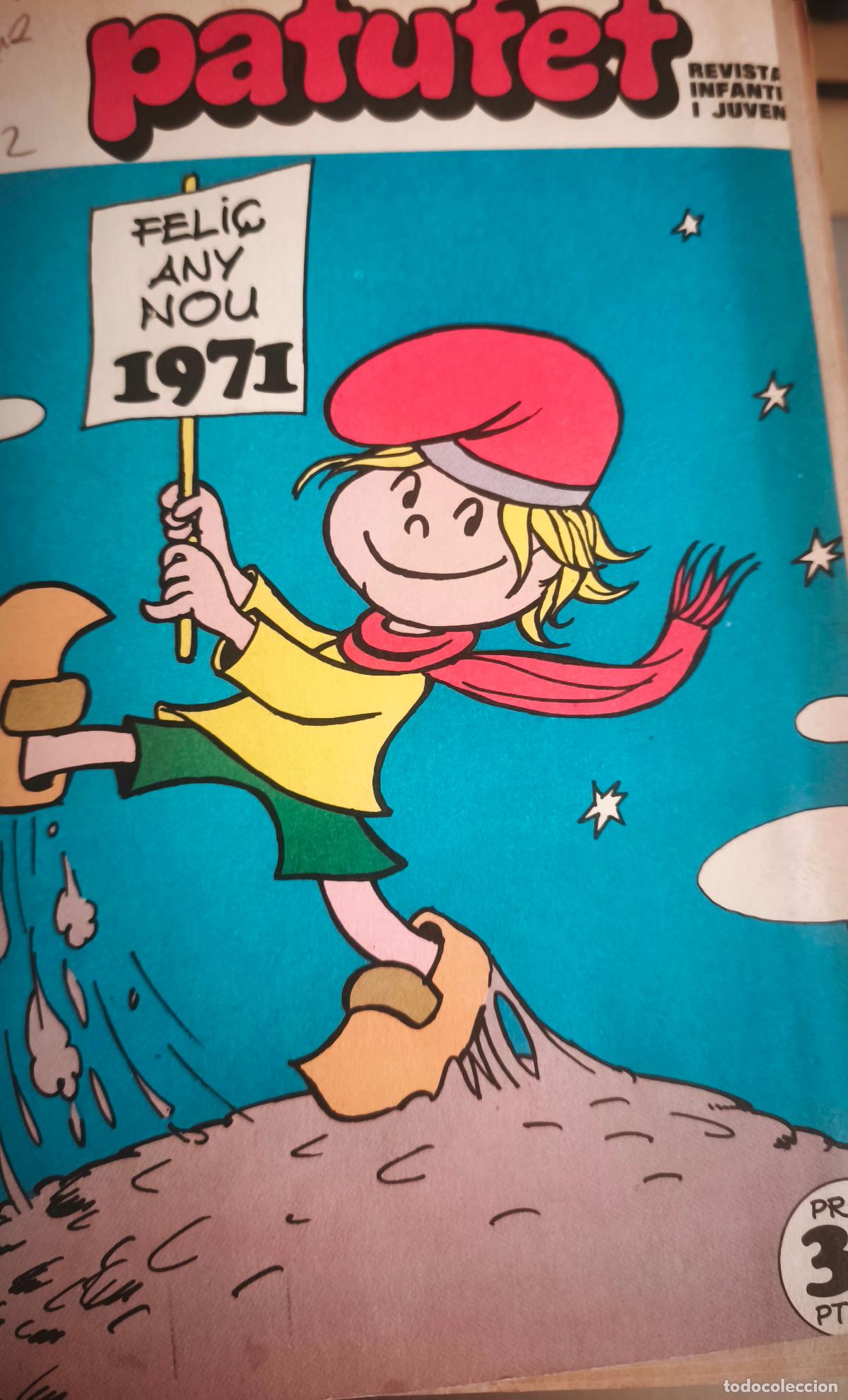 C&oacute;mics: PATUFET A&Ntilde;O 4 / 2&ordf; &Eacute;POCA / 1971 / A&Ntilde;O COMPLETO / 30 EJEMPLARES / I TOMO / FORMATO MEDIO