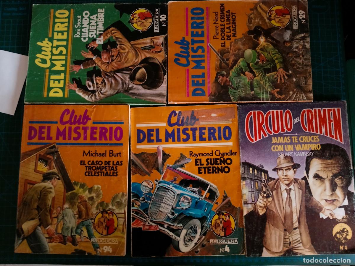 C&oacute;mics: Lote de 4 &rdquo;Club de Misterio&rdquo; y un &rdquo;Circulo de Crimen&rdquo;