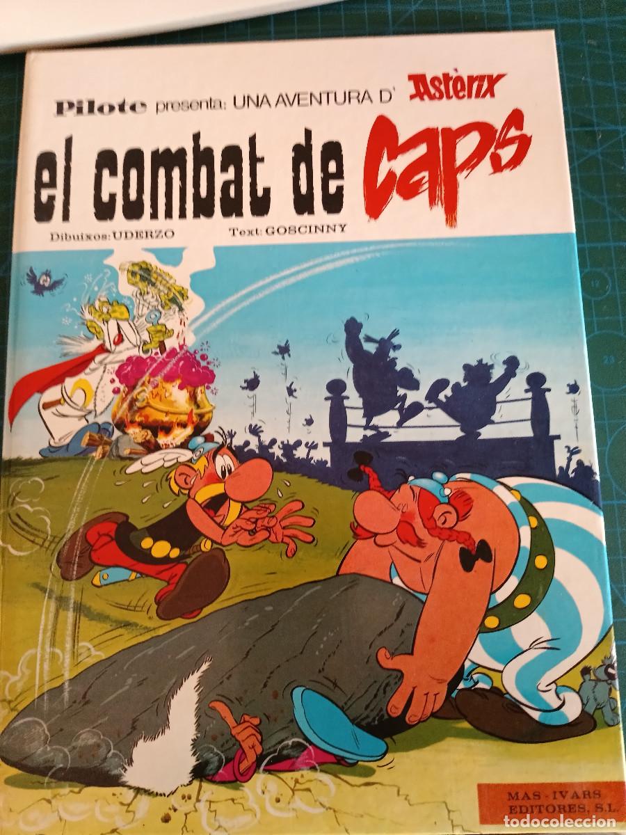 C&oacute;mics: &rdquo;El Combat de Caps&rdquo; Una Aventura de Ast&eacute;rix. En Catalan. - Foto 1