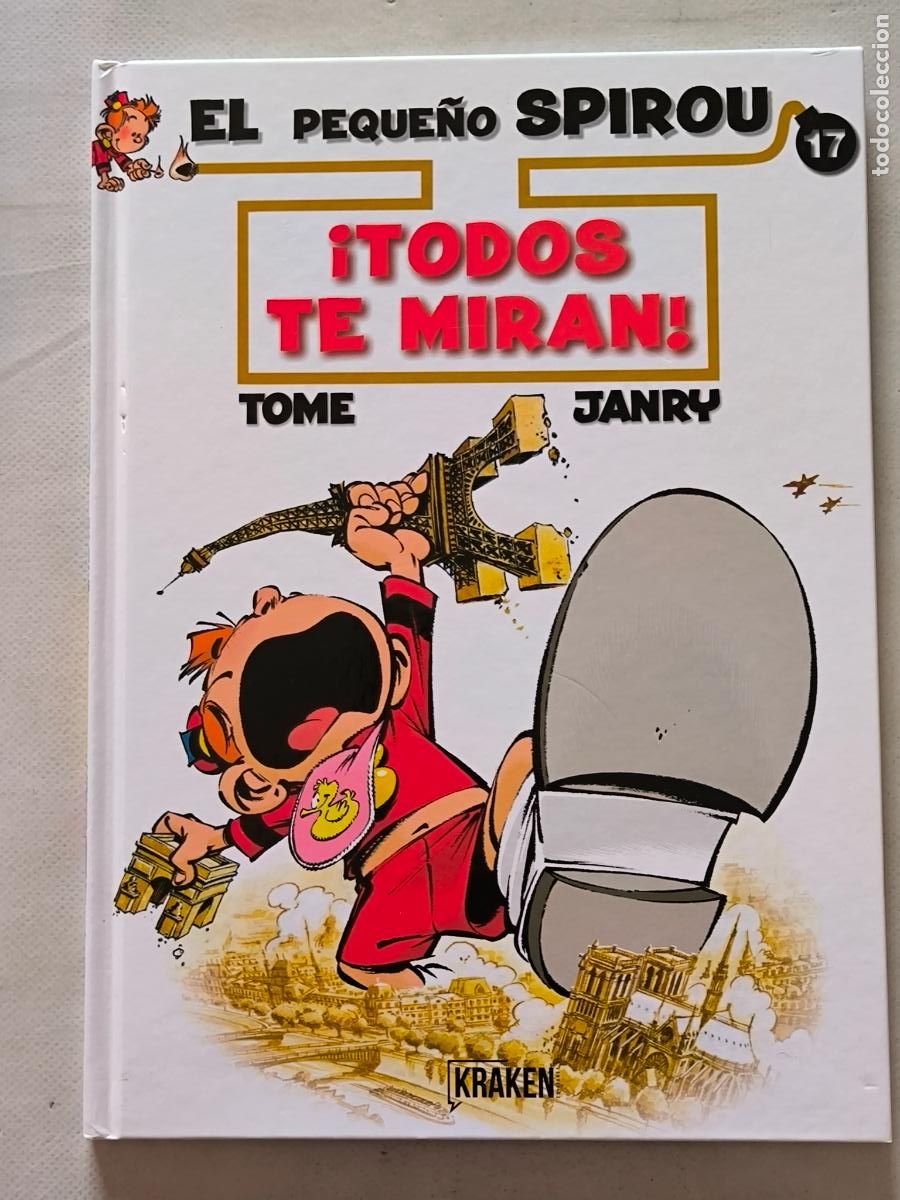 C&oacute;mics: EL PEQUE&Ntilde;O SPIROU N&ordm; 17 - &iexcl;DI BUENOS DIAS A LA SE&Ntilde;ORA! - KRAKEN - TAPA DURA (Z1)