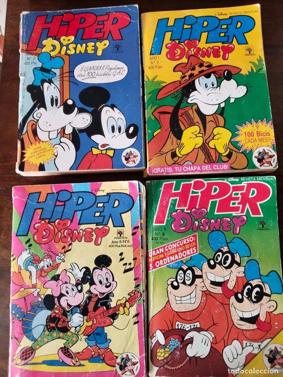 C&oacute;mics: Hiper Disney. 4 n&uacute;meros. Ver. - Foto 1