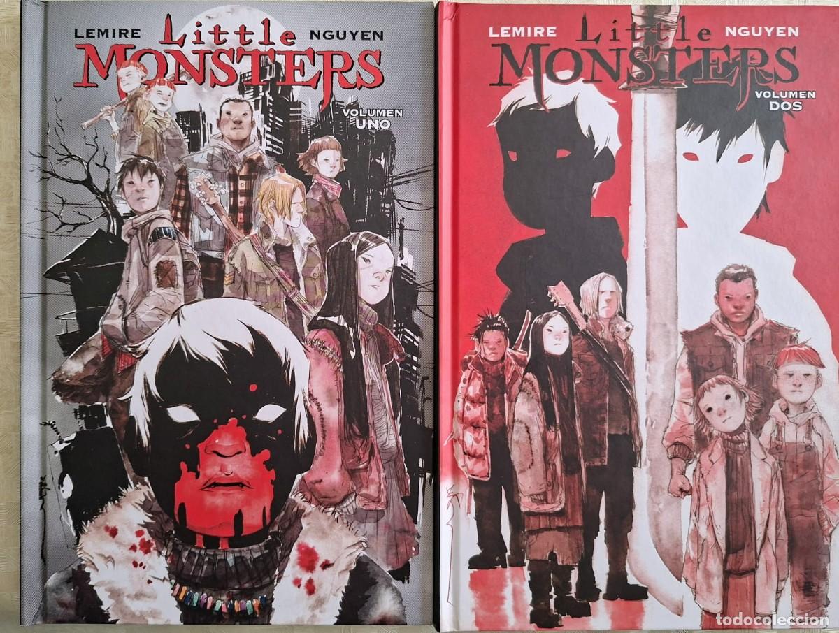 C&oacute;mics: LITTLE MONSTERS de Lemire y Nguyen. Completa, 2 tomos. Ed. Astiberri
