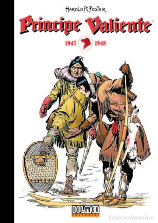 C&oacute;mics: Pr&iacute;ncipe Valiente 1947-1948 (Dolmen) - Harold Foster; Harold Foster