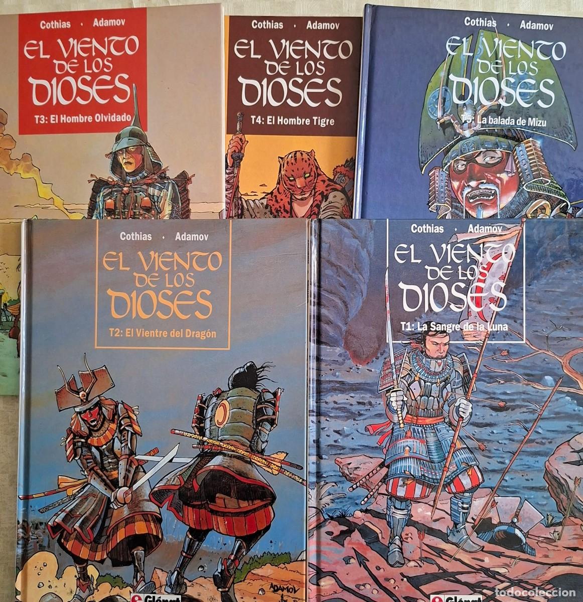 C&oacute;mics: EL TIEMPO DE LOS DIOSES de Cothias y Adamov, completa. Ed. GLENAT