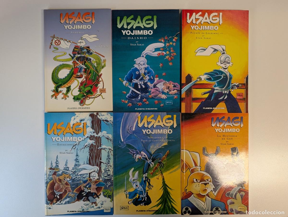 C&oacute;mics: Usagi Yojimbo &middot; Lote de 6 tomos &middot; Stan Sakai
