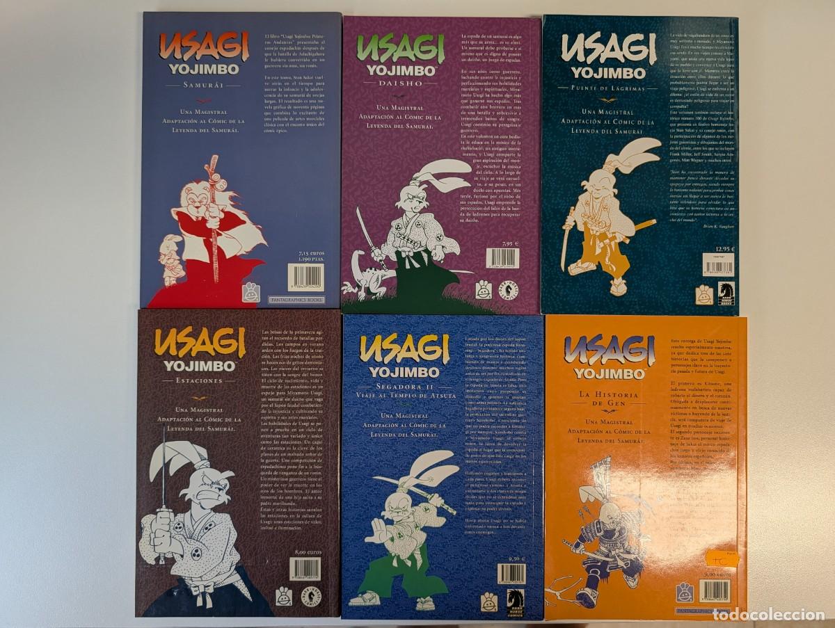 C&oacute;mics: Usagi Yojimbo &middot; Lote de 6 tomos &middot; Stan Sakai - Foto 2
