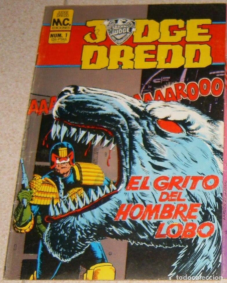 C&oacute;mics: JUDGE DREDD . N&ordm; 1 . EL GRITO DEL HOMBRE LOBO . MC. EDICIONES - Foto 1