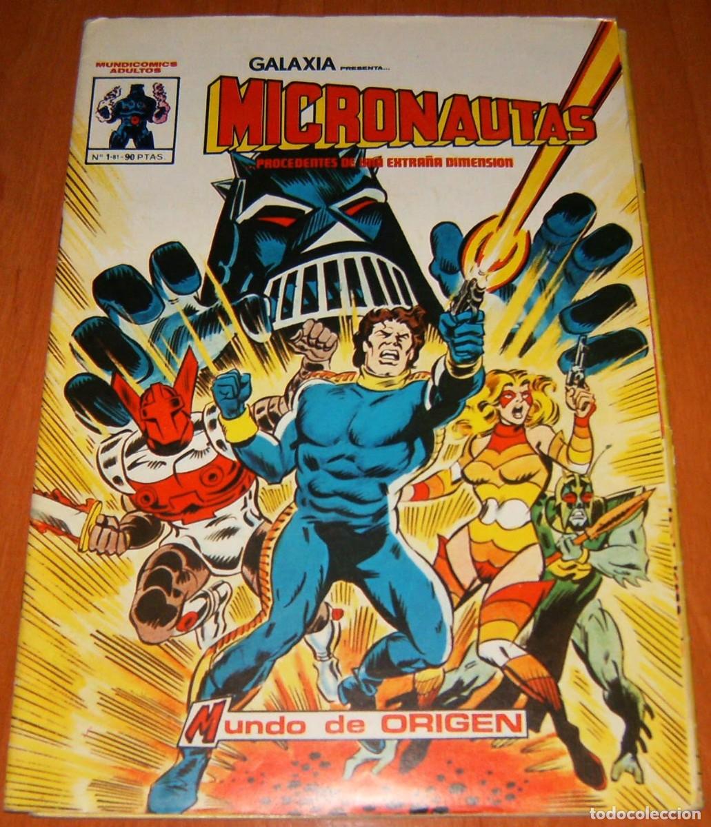 C&oacute;mics: LOS MICRONAUTAS N&ordm; 1 . MUNDI COMICS . VERTICE - Foto 1