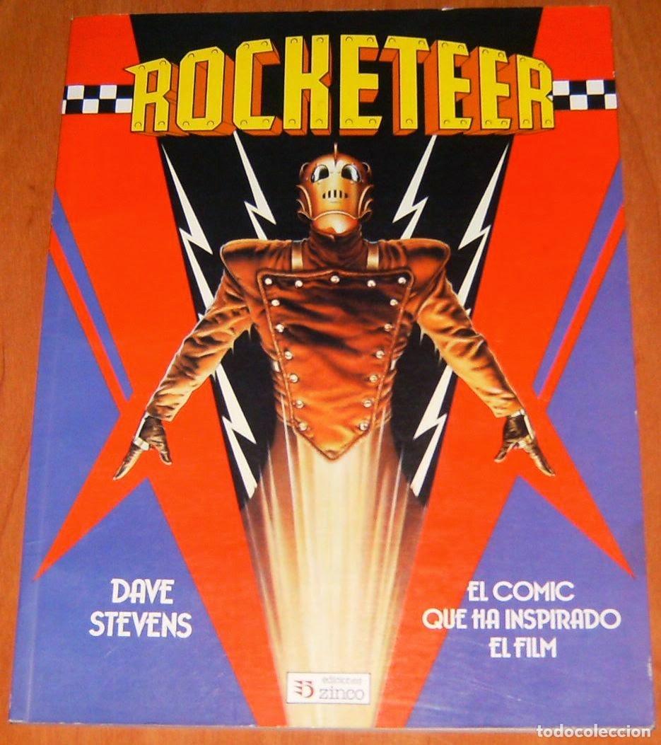 C&oacute;mics: ROCKETEER . TOMO &Uacute;NICO . OBRA COMPLETA . DAVE STEVENS . EDICIONES ZINCO . RUSTICA