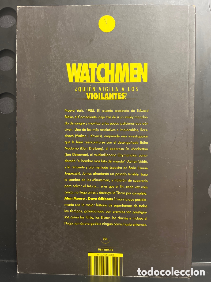 C&oacute;mics: WATCHMEN de ALAN MOORE & DAVE GIBBONS DC ECC ( 2013 ) - Foto 2