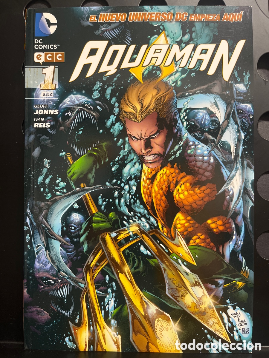 C&oacute;mics: AQUAMAN N.1 NUEVO UNIVERSO DC ECC ( 2012/2019 )