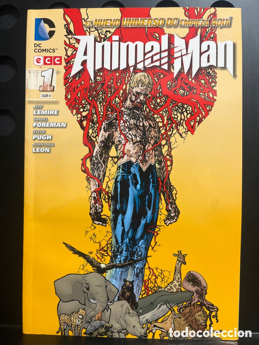 C&oacute;mics: ANIMAL MAN N.1 NUEVO UNIVERSO DC : UN H&Eacute;ROE OLVIDADO ( 2012/2014 )