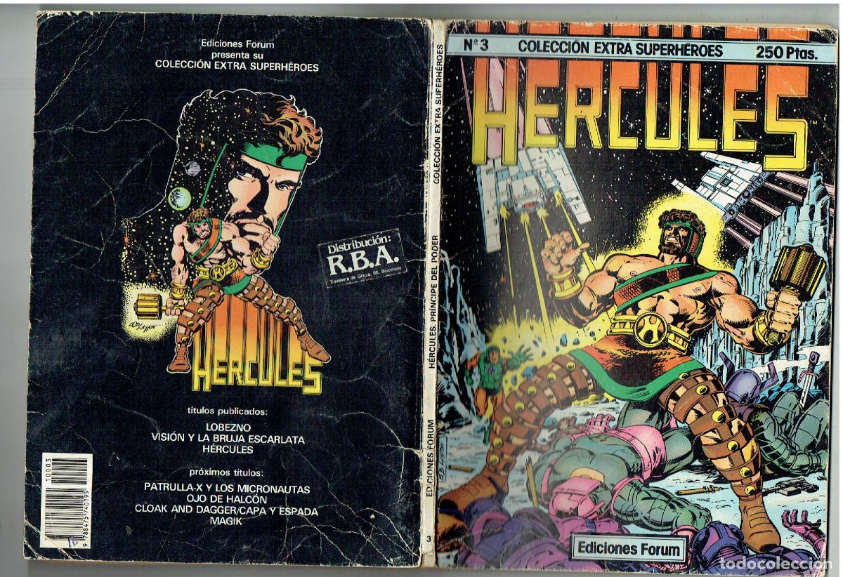 C&oacute;mics: HERCULES. COLECCI&Oacute;N EXTRA SUPERH&Eacute;ROES. N&ordm; 3. FORUM.(B/39.3 RUM) - Foto 2