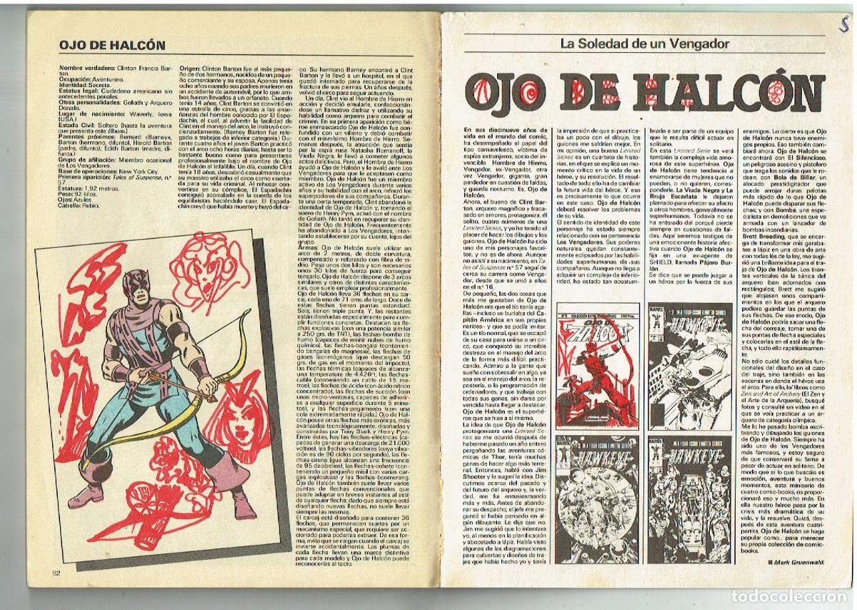 C&oacute;mics: OJO DE HALC&Oacute;N. COLECCI&Oacute;N EXTRA SUPERH&Eacute;ROES. N&ordm; 5. FORUM.(B/39.3 RUM) - Foto 4