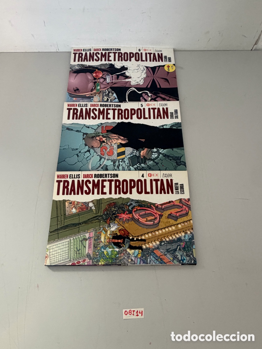 C&oacute;mics: Lote TRANSMETROPOLITAN, 4,5,6