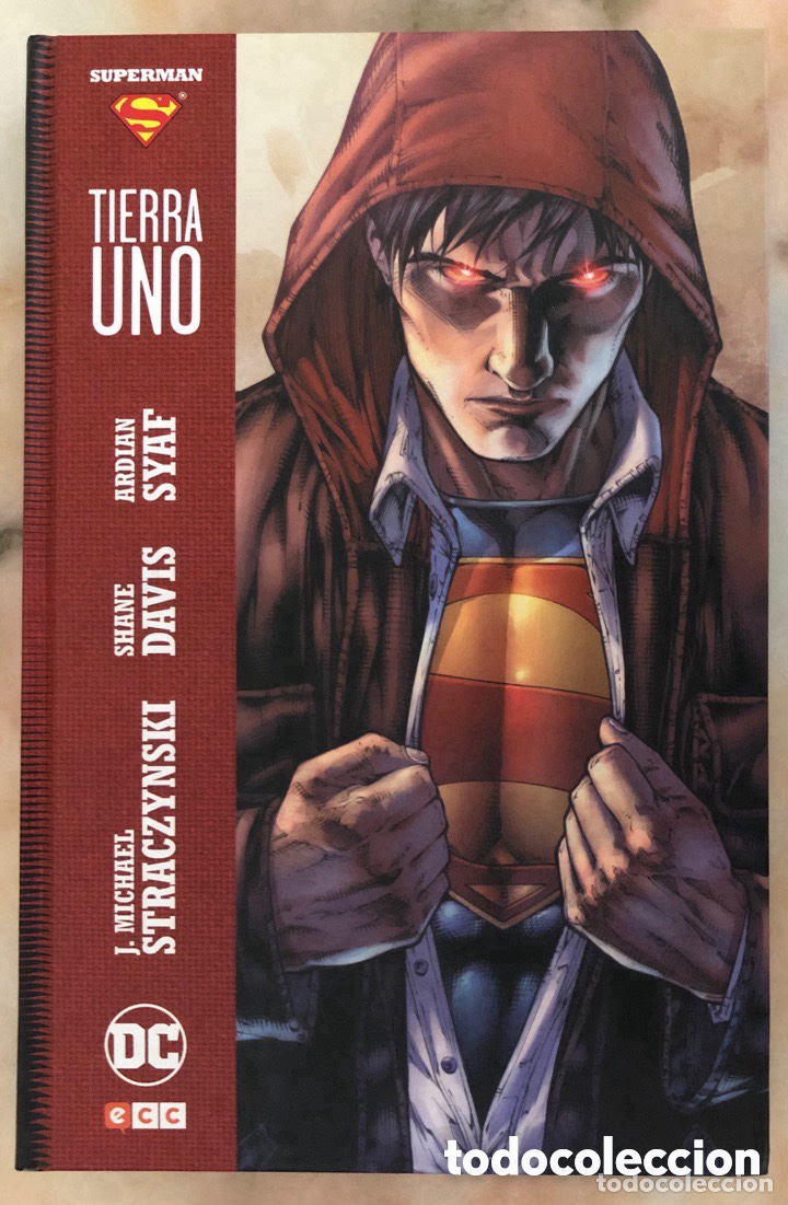 C&oacute;mics: Superman TIERRA UNO / Straczynski - Davis ECC ediciones.