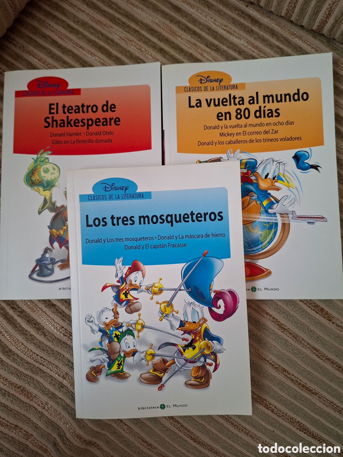 Comics : DISNEY, CLASICOS DE LA LITERATURA, 3 volumenes
