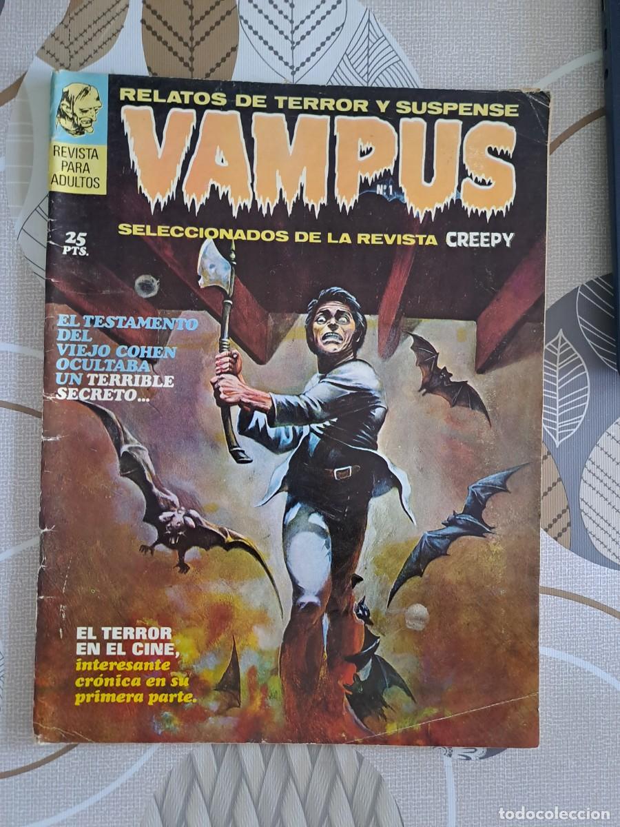 C&oacute;mics: Vampus 1, Ibero Mundial en buen estado