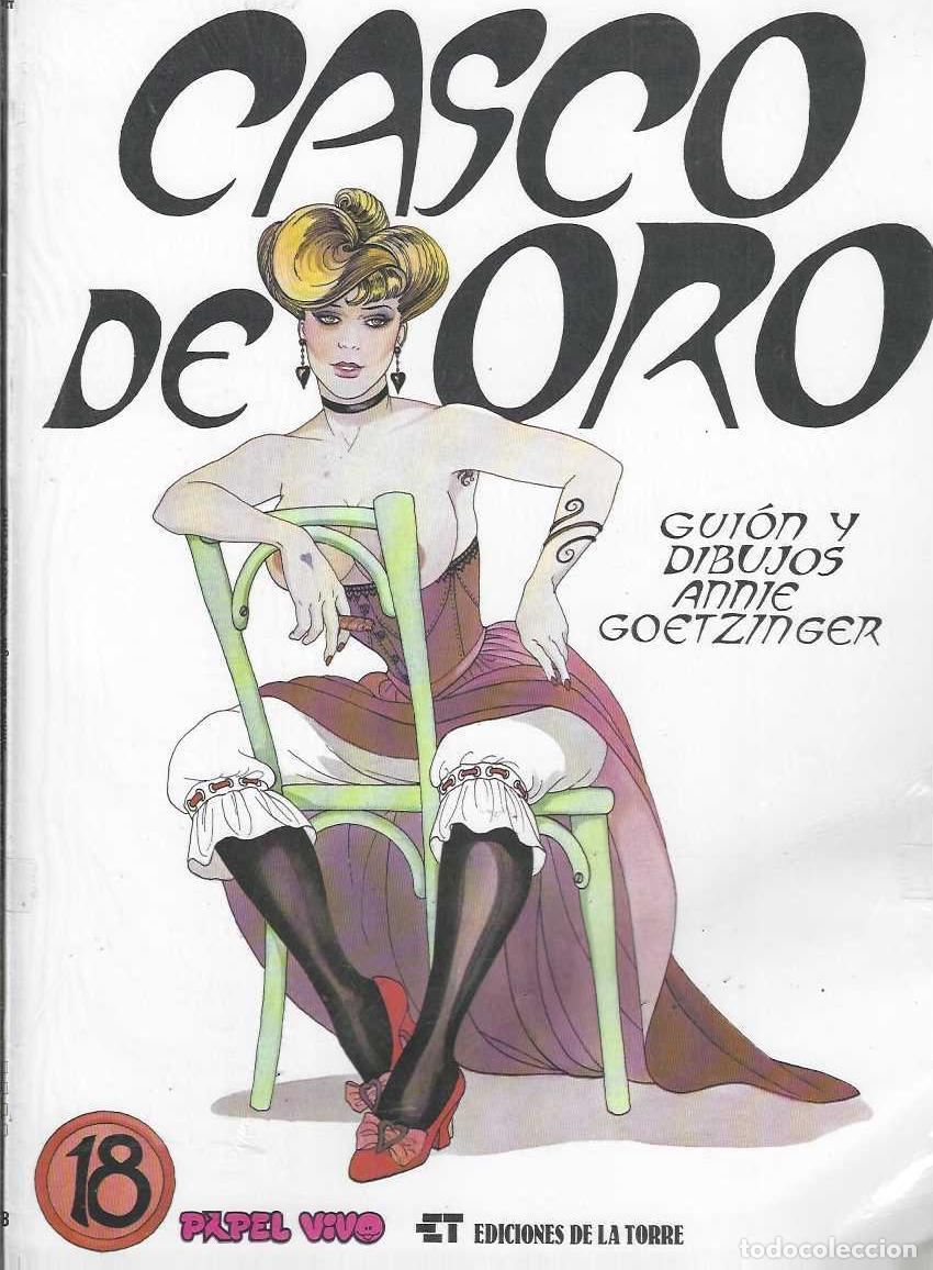 C&oacute;mics: CASCO DE ORO - ANNIE GOETZINGER - PAPEL VIVO - MUY BUEN ESTADO