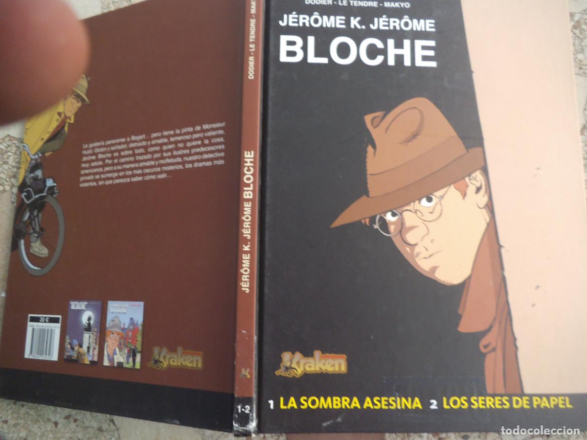 C&oacute;mics: jerome k,jerome bloche, n&ordm; 1-2,kraken , 30x22, tapa dura, 2011, 96 paginas, color