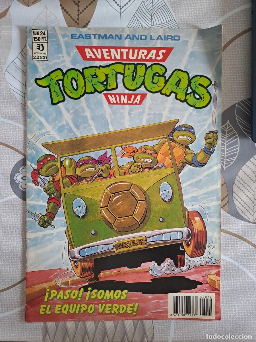 C&oacute;mics: Tortugas ninja 24, Zinco en buen estado - Foto 1