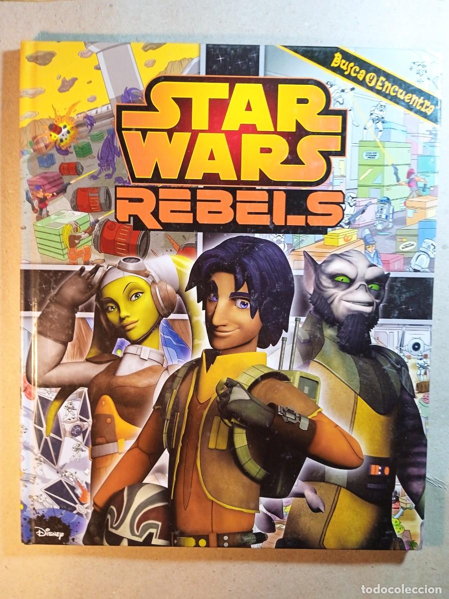 C&oacute;mics: COMIC DE STAR WARS REBELS BUSCA Y ENCUENTRA TAPA DURA - Foto 1