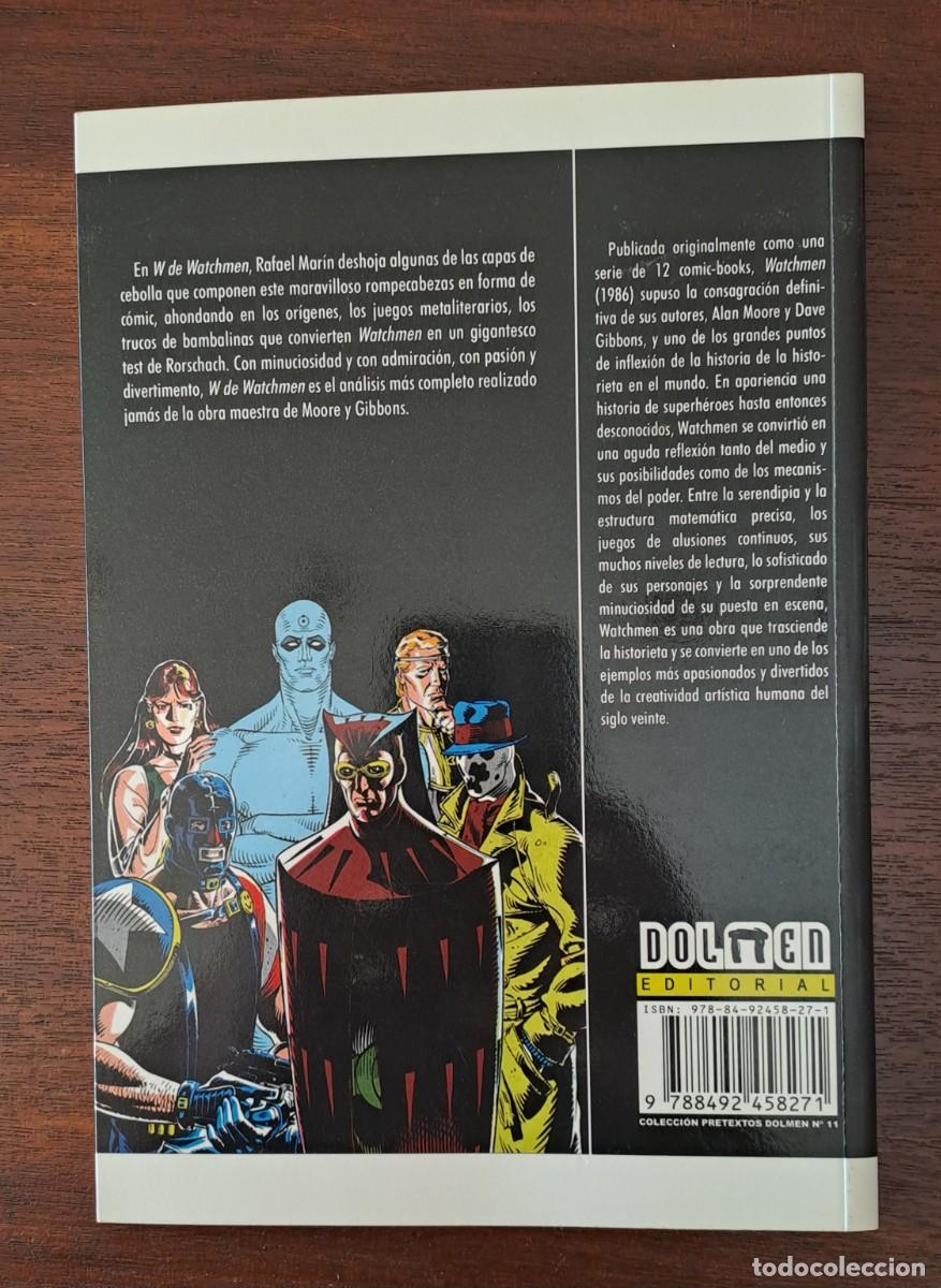 C&oacute;mics: W de Watchmen, Alan Moore, Dolme Pretextos #11 - Foto 3