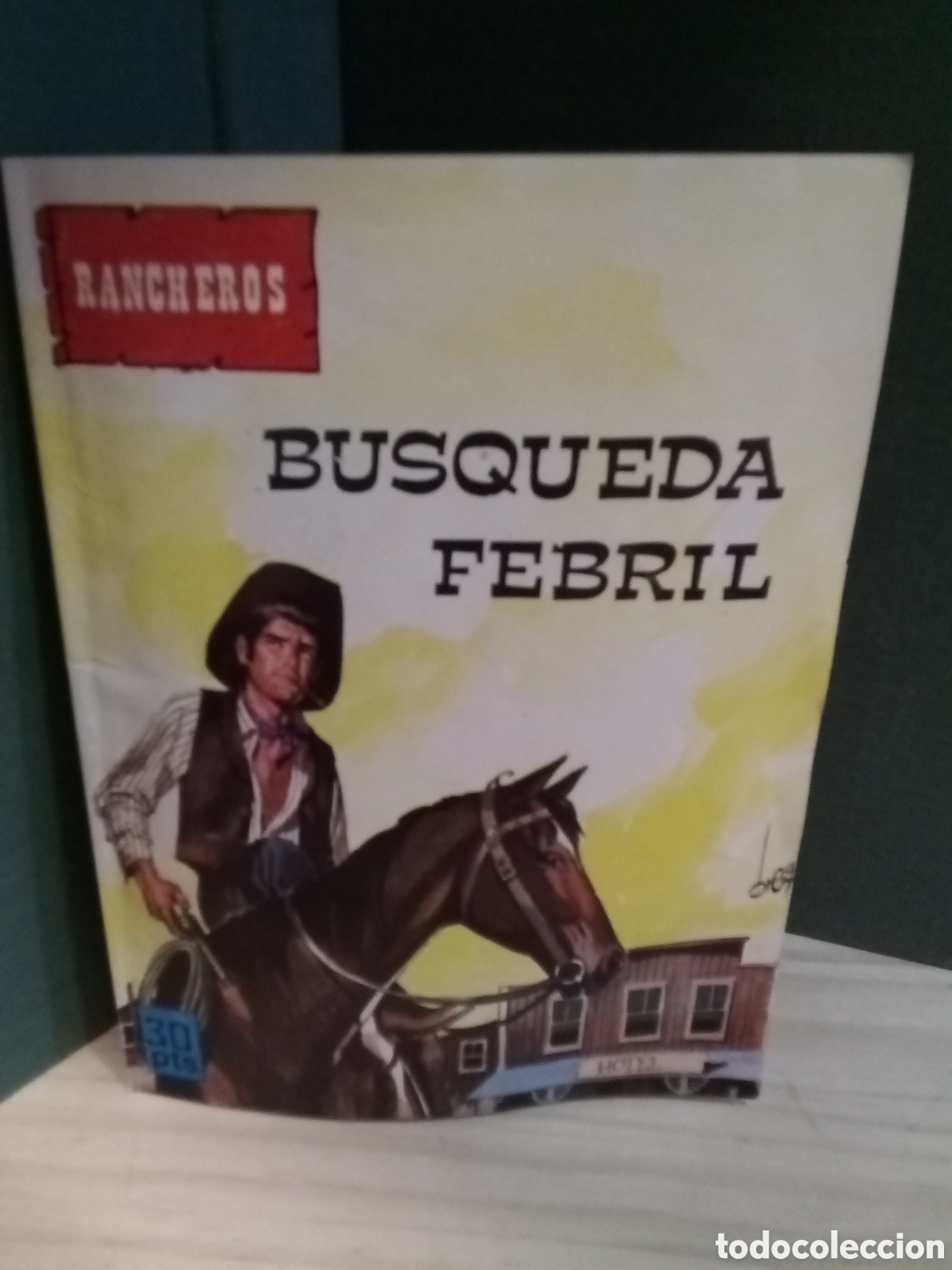 Comics: Editorial vilmar, colecci&oacute;n sheriff, B&uacute;squeda Febril