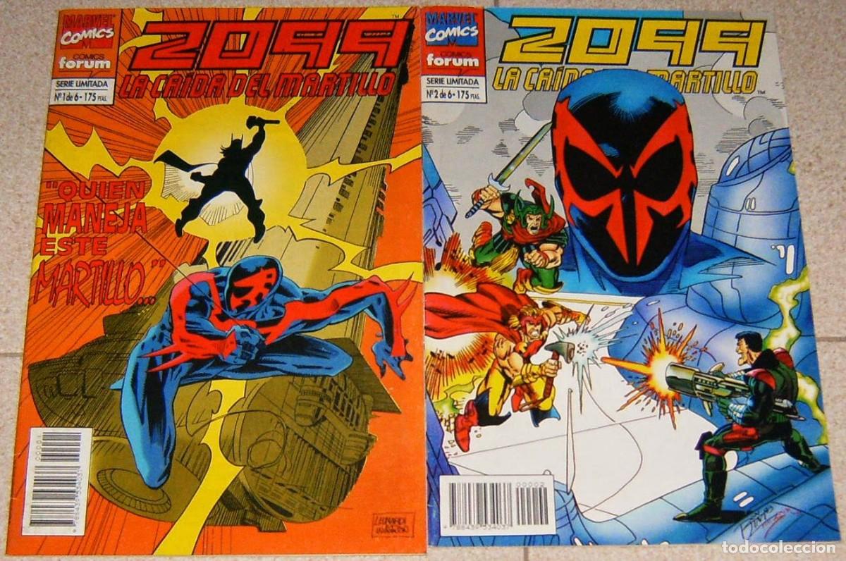 C&oacute;mics: 2099 LA CAIDA DEL MARTILLO . 1 y 2 . LOTE DE 2 N&Uacute;MEROS (DE 6). FORUM - Foto 1