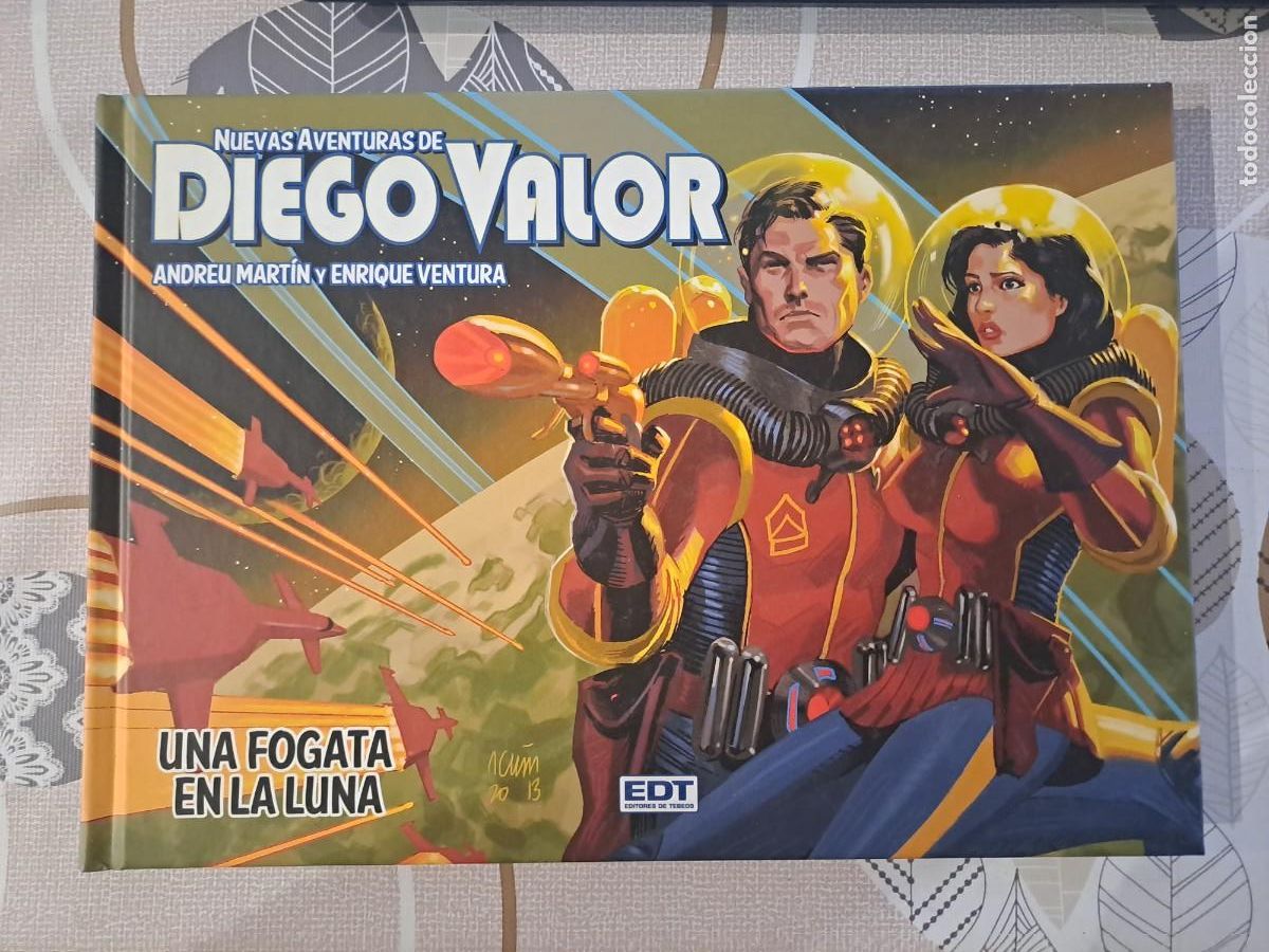 C&oacute;mics: Diego Valor, una fogata en la luna, EDT en perfecto estado Bolsa DA